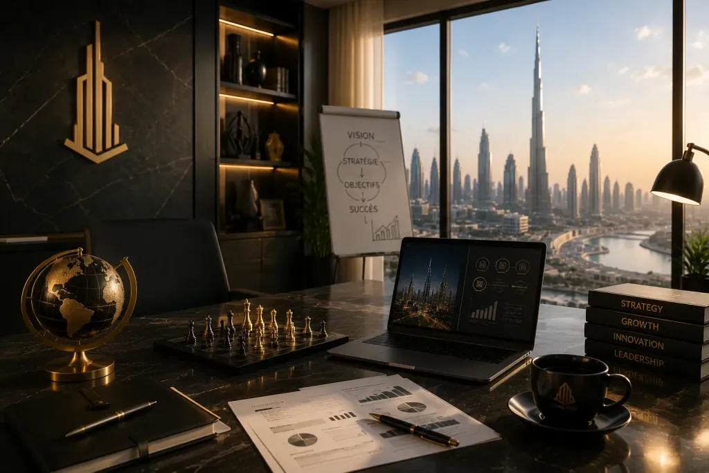 State-of-the-art office in a prime location with panoramic views