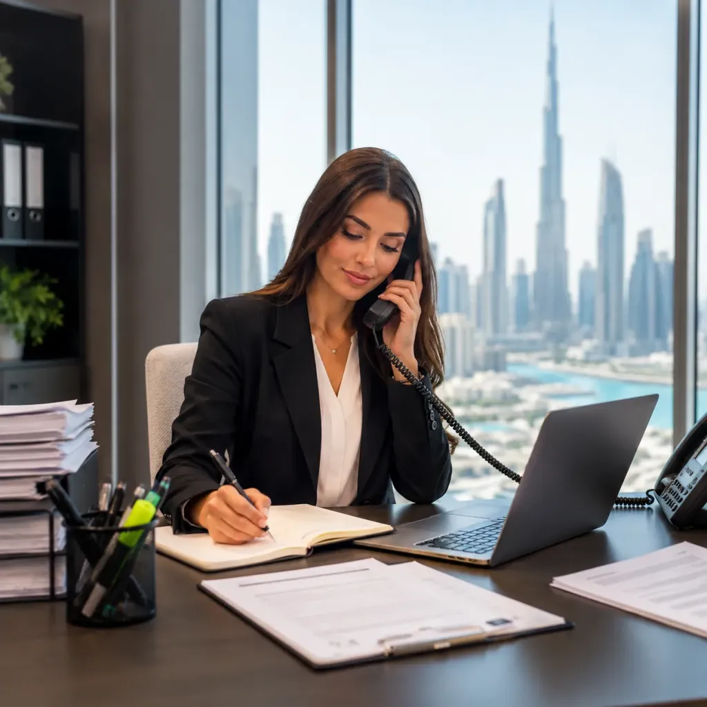 Professional Woman in a Modern Office
